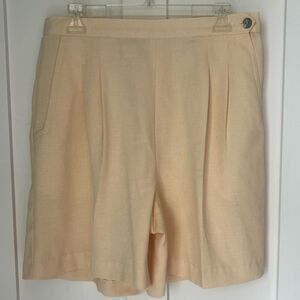 Hana Sport Women’s’s Soft Yellow High Waist Golf Summer Active Shorts az 12